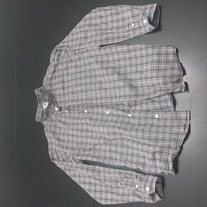 Old Navy Grey Button Down Kids XL